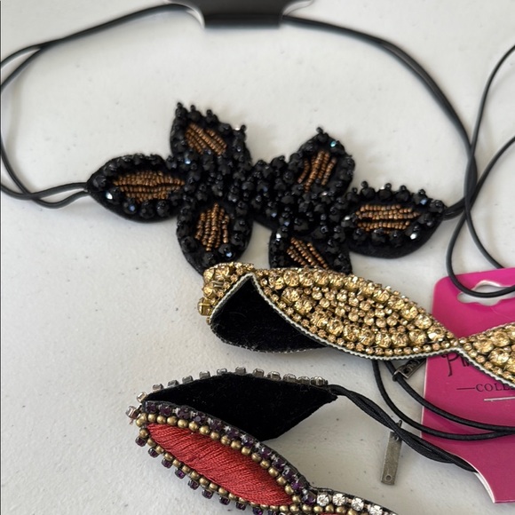 Pink Pewter Elegant Beaded Headbands main image 15